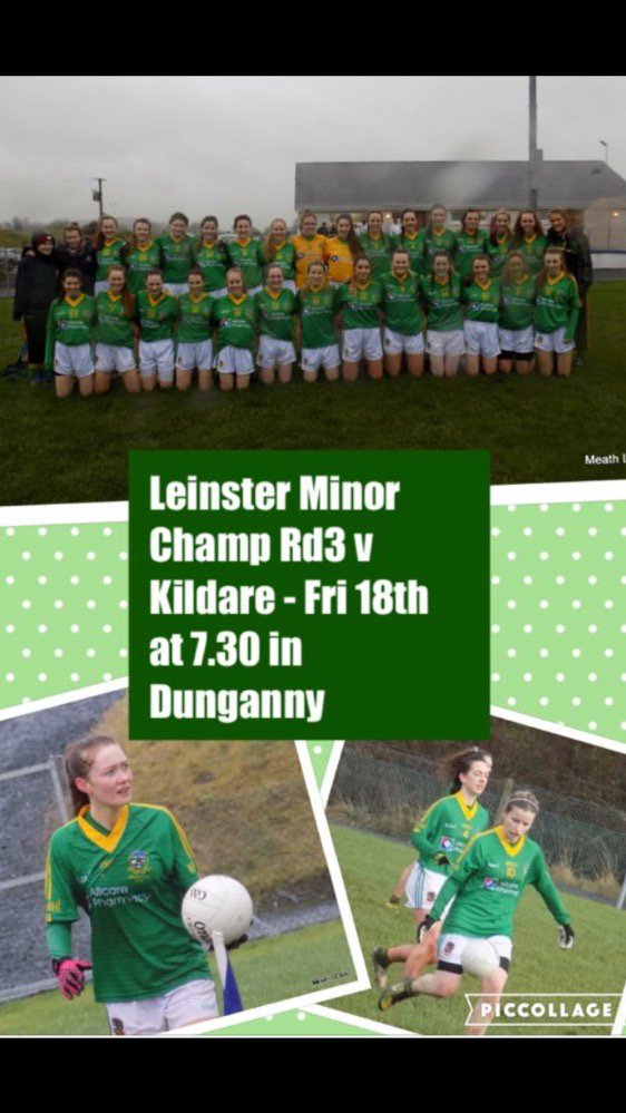 nafiannalgfc's tweet photo. Come along and super this talented team in an epic battle against our neighbours!! @MeathLadiesGAA https://t.co/dZvqQrm1vF