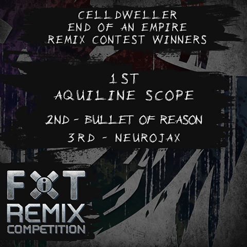 3rd place for my remix in the <a href="/FiXT/">Sergio</a> &amp; <a href="/Celldweller/">celldweller</a> Remix contest. Thx to everyone who voted! soundcloud.com/neurojax/celld…