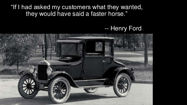 myOnCampusChef's tweet photo. "If i had asked my customers what they wanted, they would have said a faster horse" - Henry Ford #innovation https://t.co/u9o7MFApeQ