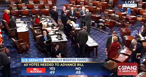 BREAKING! Huge VICTORY for the American people! #Senate REJECTS the #DARKAct! Please RT! #Monsanto