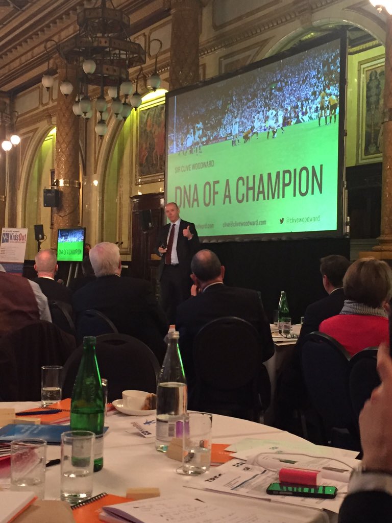 ChrisJProctor's tweet photo. Eye opening &amp; inspirational presentation on building champions w/ sir Clive Woodward #growth #recruitment #champions https://t.co/BHVdwXV9xy