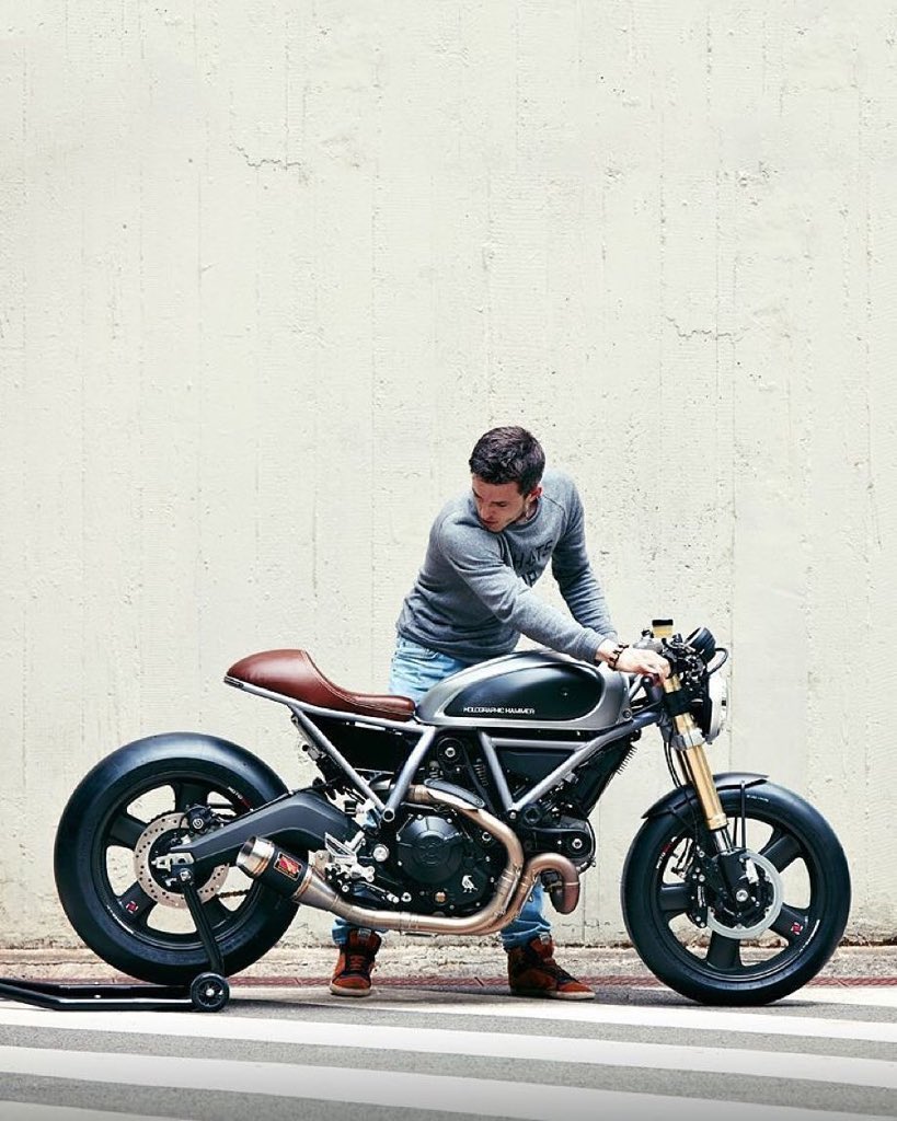 VivaLaRide's tweet photo. Increíble personalización de una Ducati Scrambler... #RT si te gusta
#CafeRacerMexico https://t.co/5z5Xla2UTn