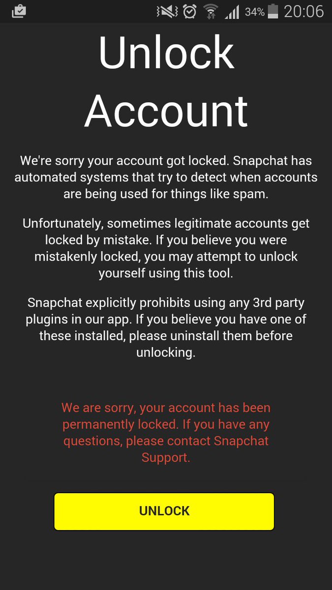 robbymn06's tweet photo. @snapchatsupport Hi! Everytime I add a newfriend the app locks my account.Last time I tried to unlock this came out https://t.co/XWAFaB8aOX