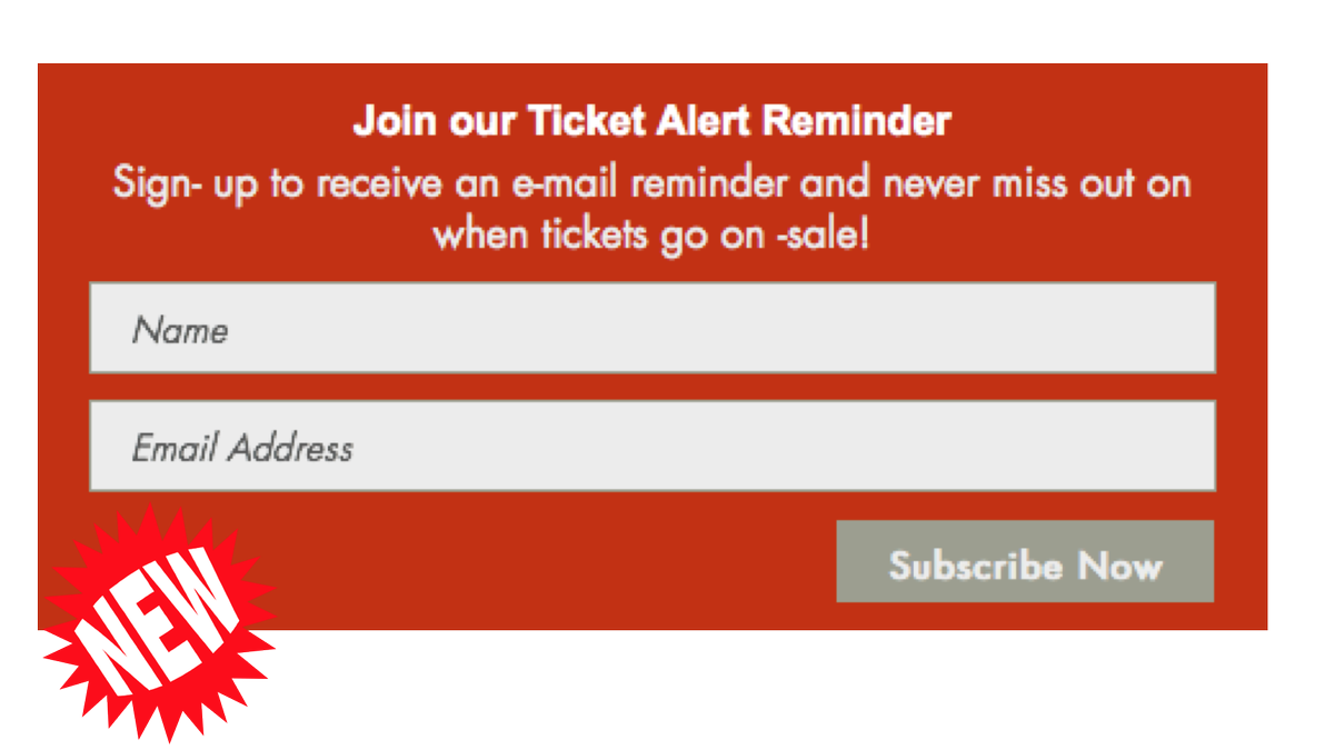 Stage212's tweet photo. Sign up for our NEW ticket email alert! Never miss when tickets go onsale 4 our productions! https://t.co/9qk1YiAc0R https://t.co/wXLNICm5XC