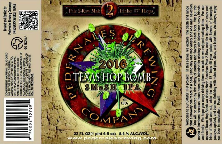 TXBeerSpot's tweet photo. Label Approvals: The 2nd @PedernalesBrew #TexasHopBomb w/ #2Row malt and #Idaho7 hops: https://t.co/TrXcY4K7ad https://t.co/po3Sf7zmqg