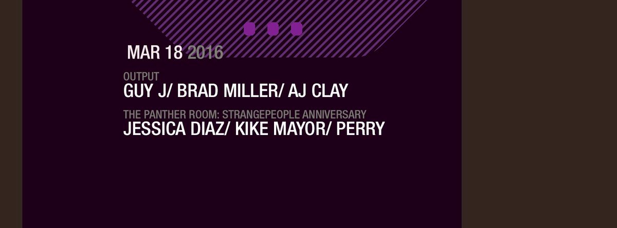 djbradmiller's tweet photo. This Friday, sharing the decks w/ @djguyj, @ajclay at @OutputClubBK - can't wait! 

RSVP: https://t.co/gq7MdBhvGs https://t.co/r3QGzEZrUk