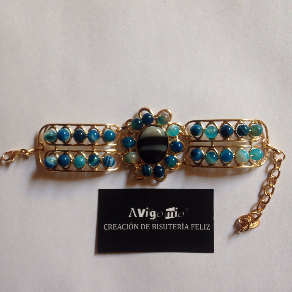 avigomio's tweet photo. Brazalete Con Bolitas Azules @avigomio 8€ 🙂 https://t.co/pHaZIWVUAt