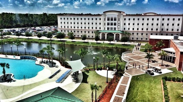 ArnaudGelb's tweet image. Le campus de Florida Gulf Coast University à Fort Myers. #StudyinParadise