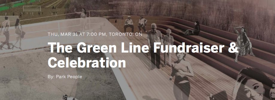 TO_ravines's tweet image. RT @GreenLineTO: Hope to see you at the #GreenLineTO Fundraiser greenlinecelebration.eventbrite.com