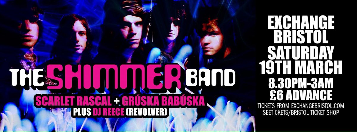 Revolver (@__revolver_) on Twitter photo Revolver is back for one night only....!
Come and get your rocks off to <a href="/theshimmerband/">The Shimmer Band</a> this Saturday. X Revolver is back for one night only....!
Come and get your rocks off to <a href="/theshimmerband/">The Shimmer Band</a> this Saturday. X