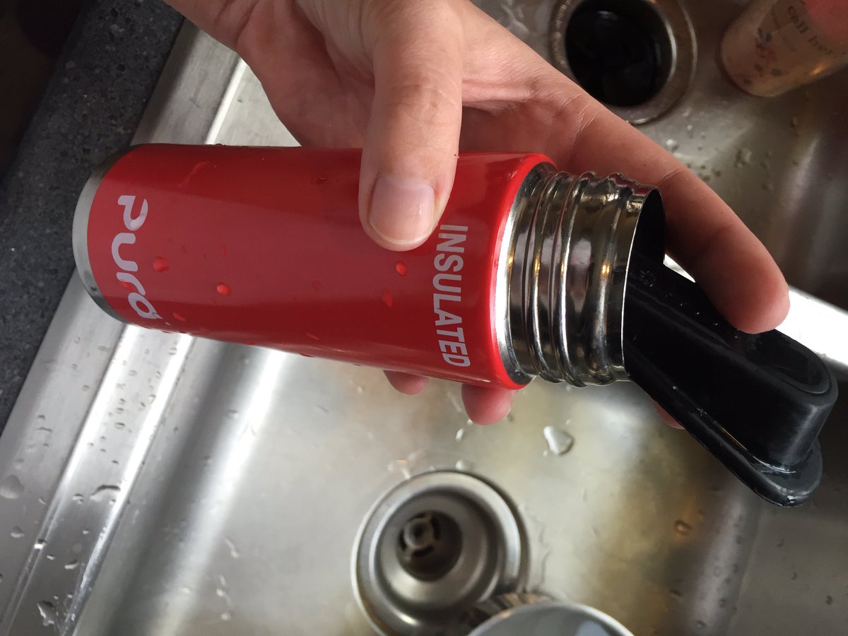 StormToddlers's tweet photo. Opened Isaac's bottle to clean it.  I guess he thought a doorstop would add extra flavor #extranutrients #momlife https://t.co/IyjjhdmewQ