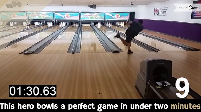This hero bowls a perfect game in under two minutes [video] - Holy Kaw! bit.ly/1zuPQ8I #bowling