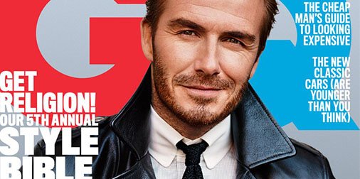TOMFORD's tweet photo. #DavidBeckham in a TOM FORD Black Moto Jacket, Tab Collar Shirt and Black Knit Tie on the April Cover of @GQMagazine https://t.co/qjRiAbg00R