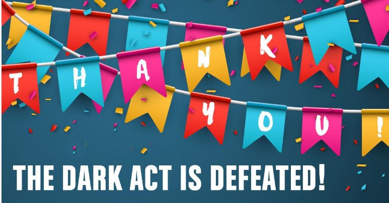OrganicValley's tweet photo. Thank you everyone who took action! The defeat of the #DARKAct is a major win for consumers! #RightToKnow #LabelGMOs https://t.co/rvvxiegaAX