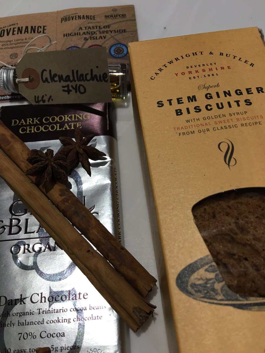 Gorgeous Glenallachie! Ginger, dark chocolate &amp; spices #tastetheregion #provenance #douglaslaing #whisky