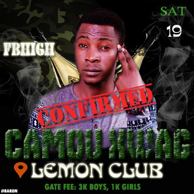 Iamfbhigh's tweet photo. Catch me there live..dishing out good music nd great performance https://t.co/gWJA3CnPEs