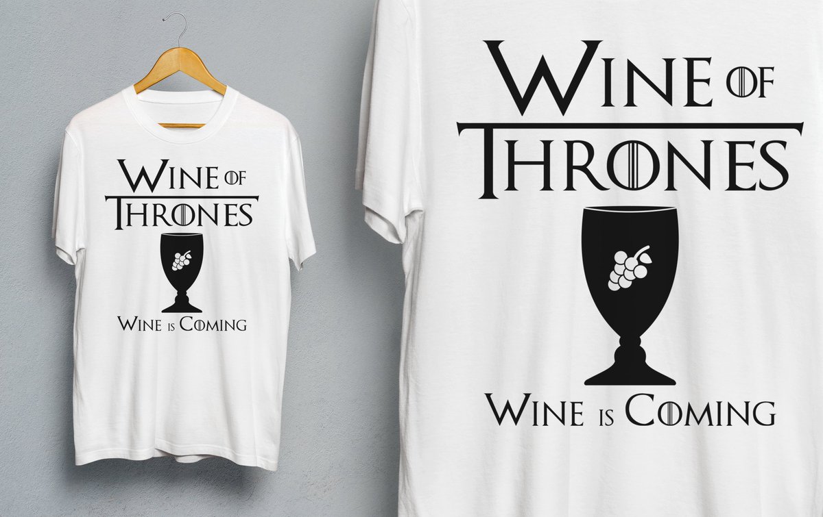 Si a tu #padre le mola #JuegoDeTronos y el #vino,  recuerda cawisetas.com