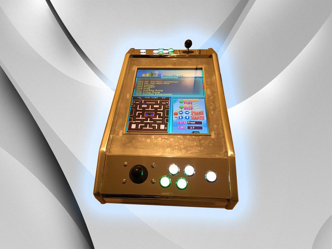 rCadeShop's tweet photo. SPRING TREND 2016:Metallics are IN! New #MiniCade Chrome available now! #retrogaming #arcade #fun https://t.co/cdFU9NeOGO