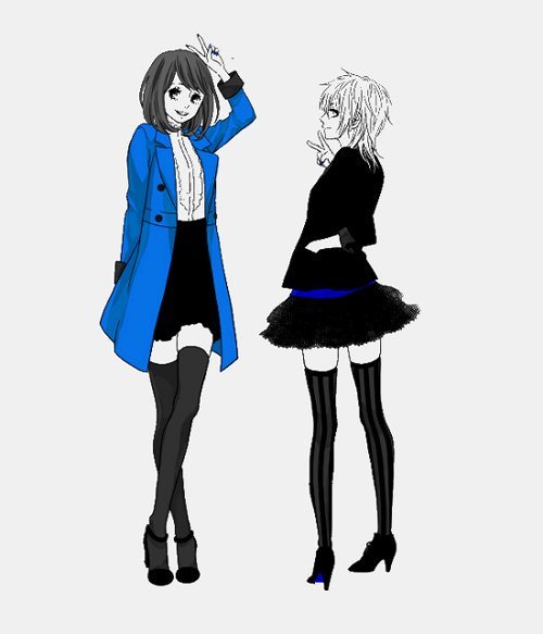 Twins--Paige is Fabu;Sky is...Well....Tombu (Tomboy fabu)