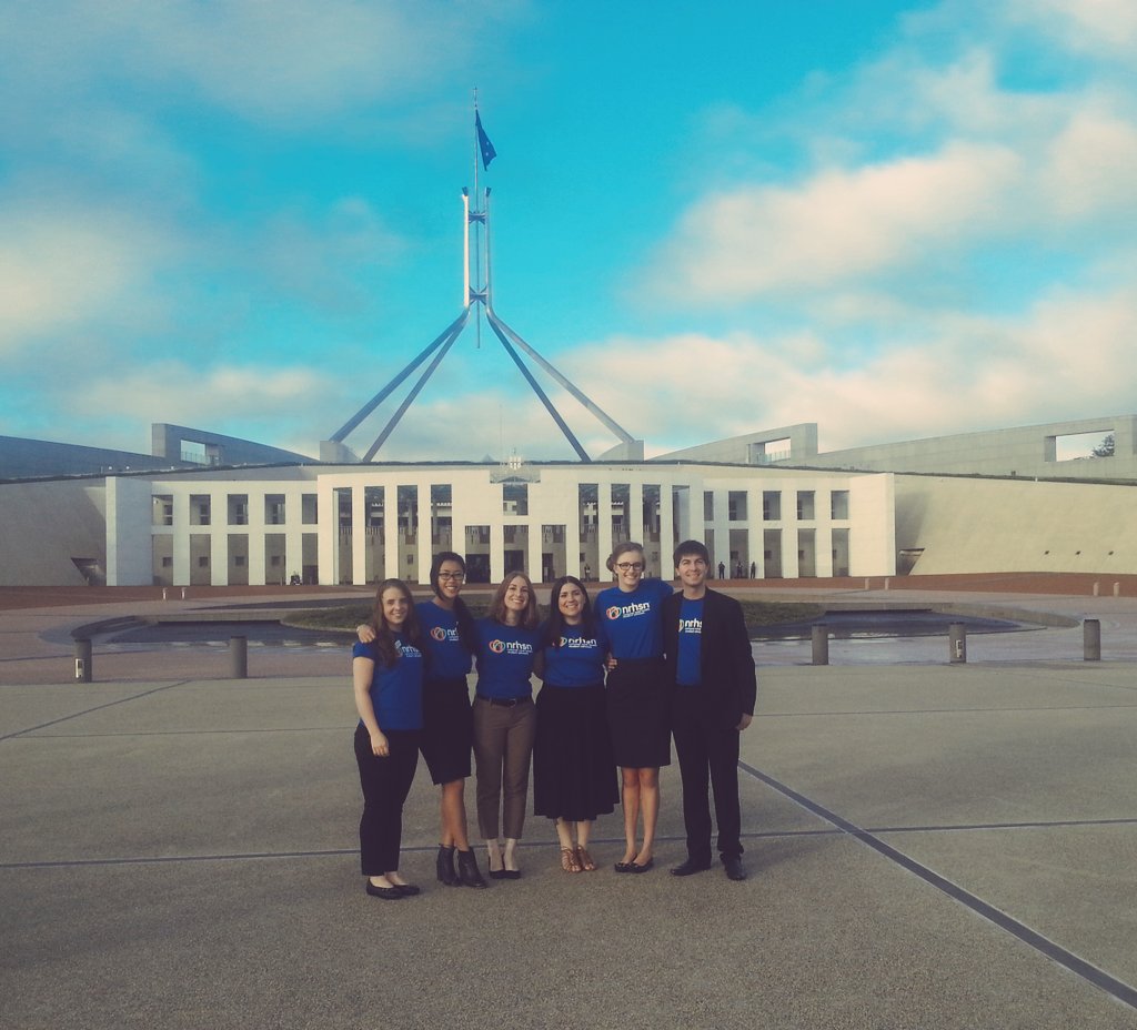OutlookRHC's tweet photo. Vic-Tas clubs at Parliament House! @The_NRHSN @RusticaUTAS @NOMADdeakin @WildfireRHC  #loverural #gorural https://t.co/brVHUZWtOq