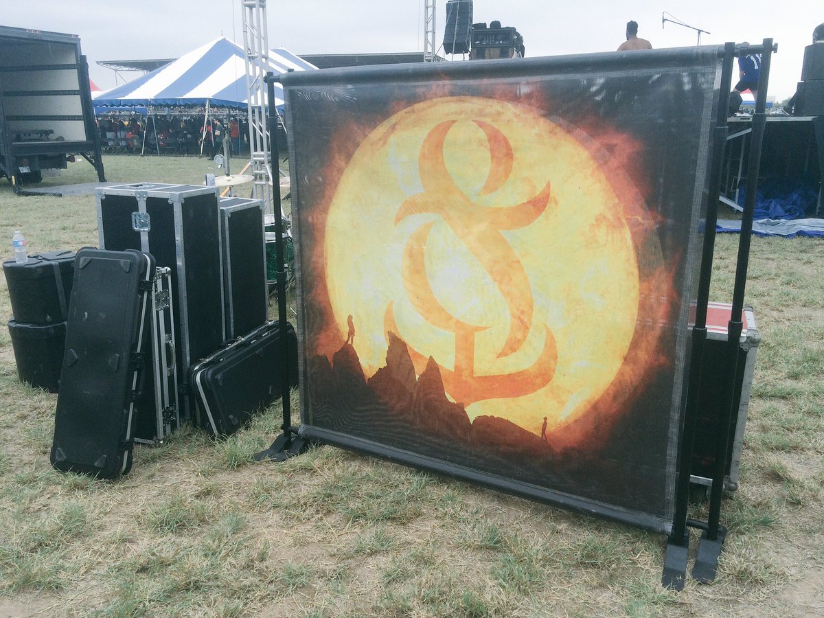 Getting ready to hit the stage at <a href="/nsnfestival/">NSN FEST</a>!  We are up next on the Rio Stage!