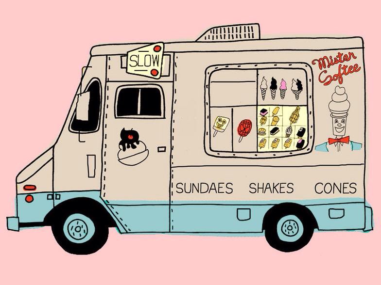 MayxLau's tweet photo. I hear @MisterSofteeNY coming down the block...on March 16th!  Perfect afternoon break! #Yum https://t.co/TGJvyrwl7v