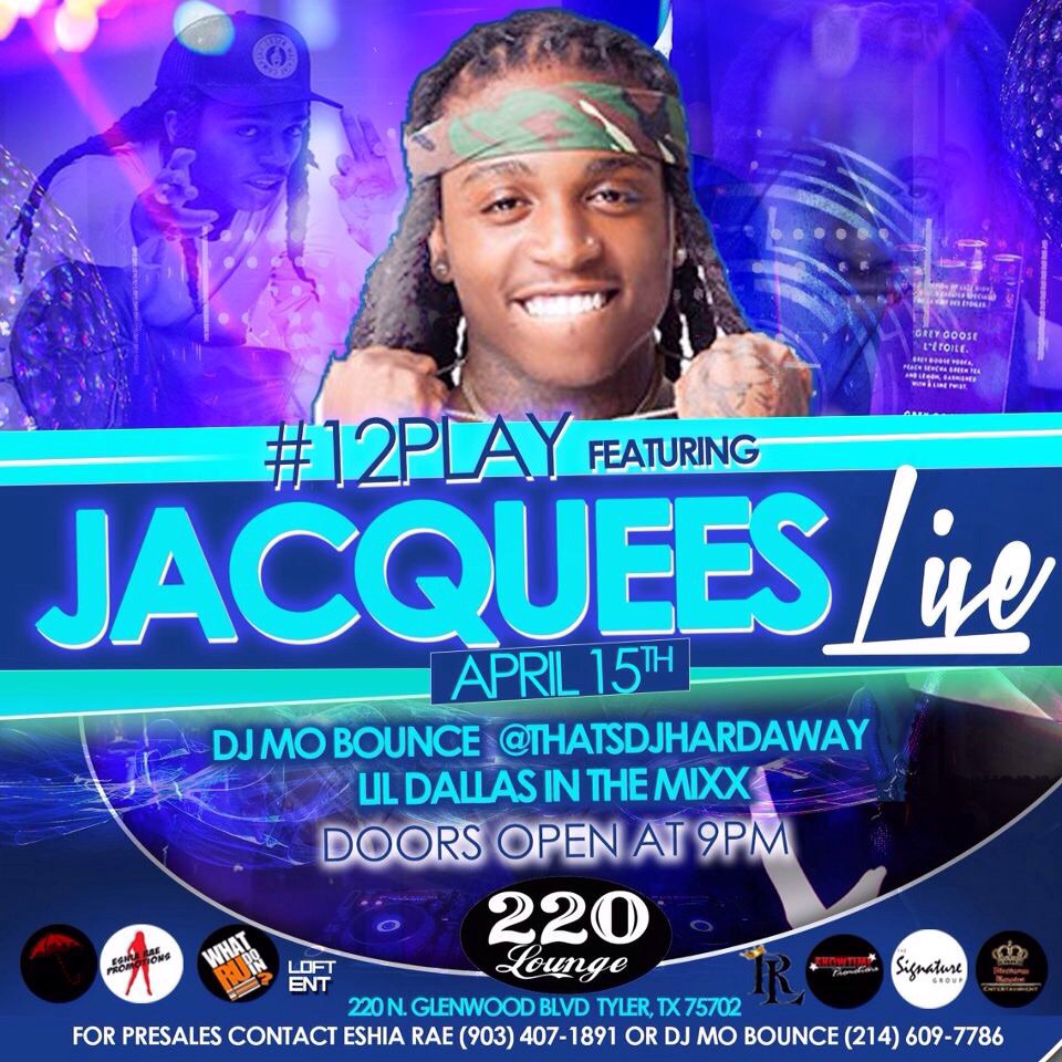 Jess_WeDoThis's tweet photo. April 15 - 220 Lounge - #12Play
April 15 - 220 Lounge - #12Play
April 15 - 220 Lounge - #12Play

@Jacquees LIVE https://t.co/lZuKPcmodw