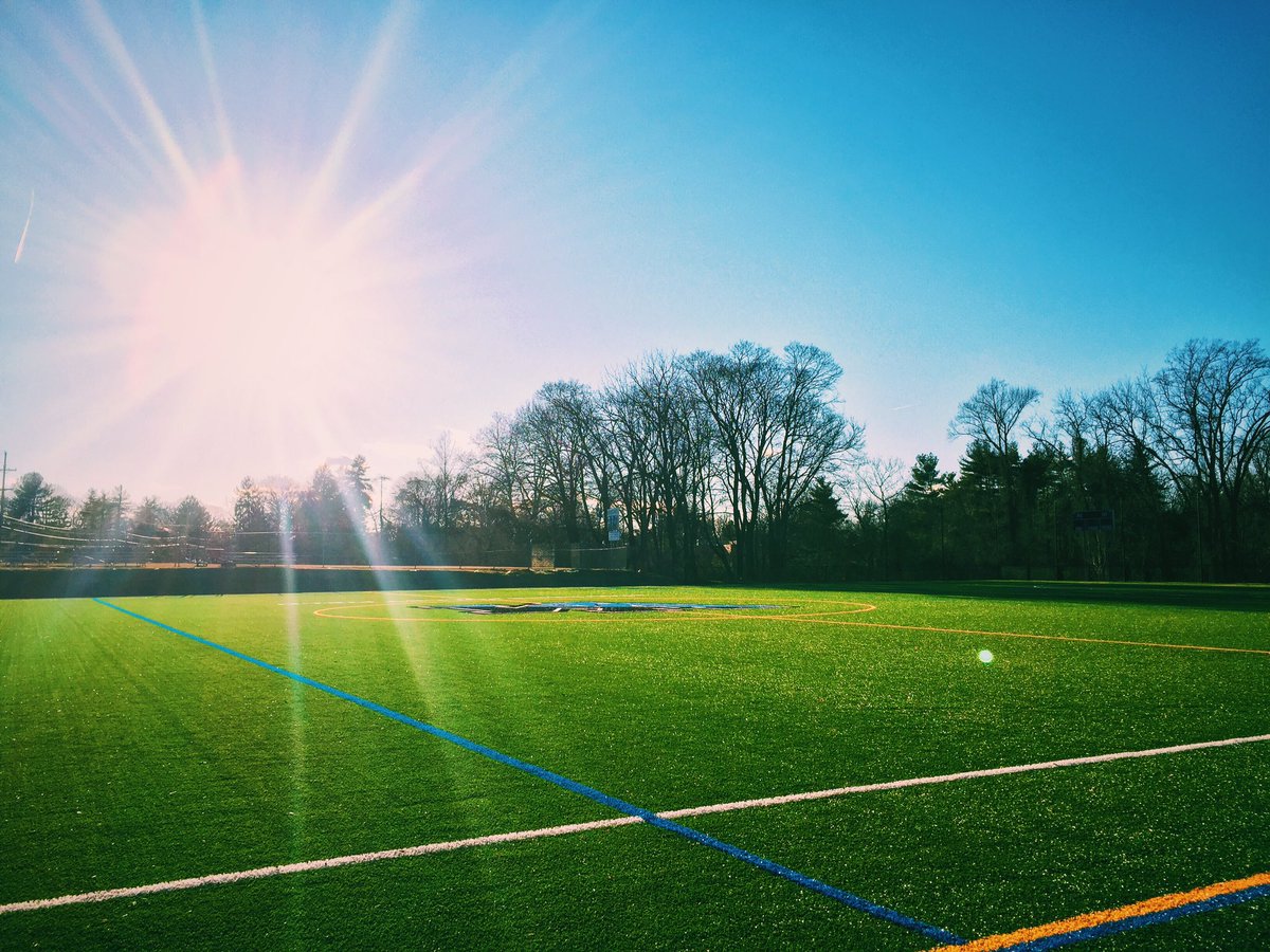 Beautiful day for lacrosse but when is it not?! #VMALAX