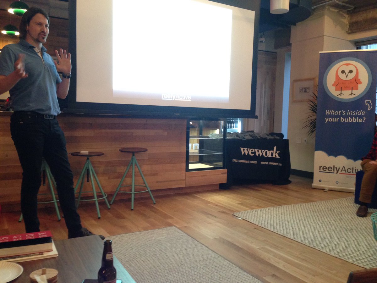 SuzanneMGrant's tweet photo. @reelyActive #pervasivesharingeconomy #startuptechtalks #IOT https://t.co/2JZaQE1AJi