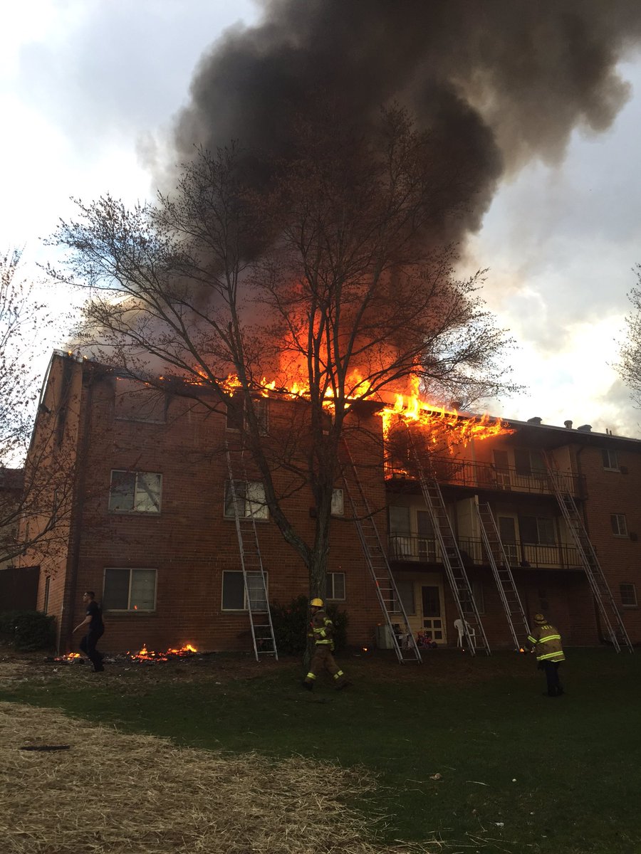 firehousepride's tweet image. Happening now. RT @PGFD_Chief: On scene with units St Barnabas Rd 2nd Alarm