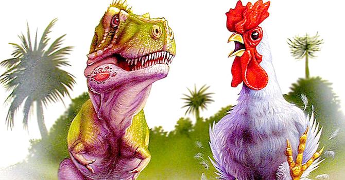 Discovery's tweet photo. A dino-chicken hybrid has been created >> https://t.co/u4c7AOfjxO https://t.co/aJ8BwBxA5M