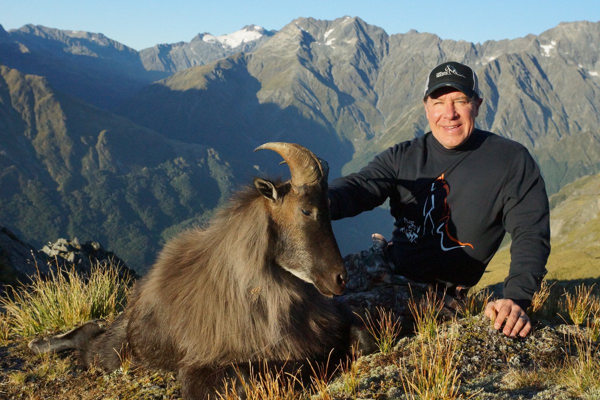 Congrats to Mark Heck on his #NewZealand #Tahr. SUCCESS! <a href="/TheGivenRight/">The Given Right</a>
