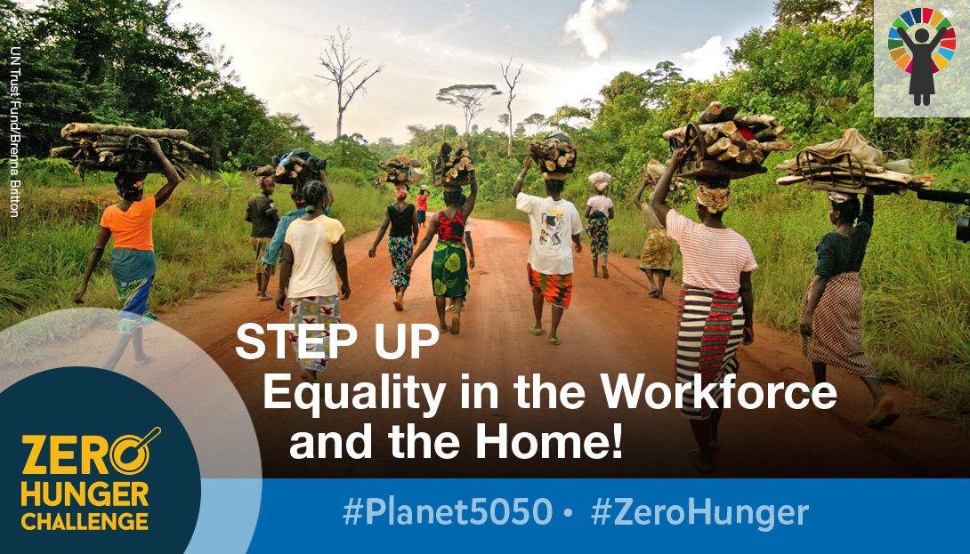 WorldBankGroup's tweet photo. Fact: 85-90% of time spent on household food preparation is women’s and girl’s time: #Planet5050; #ZeroHunger https://t.co/RXUVkhXOqd