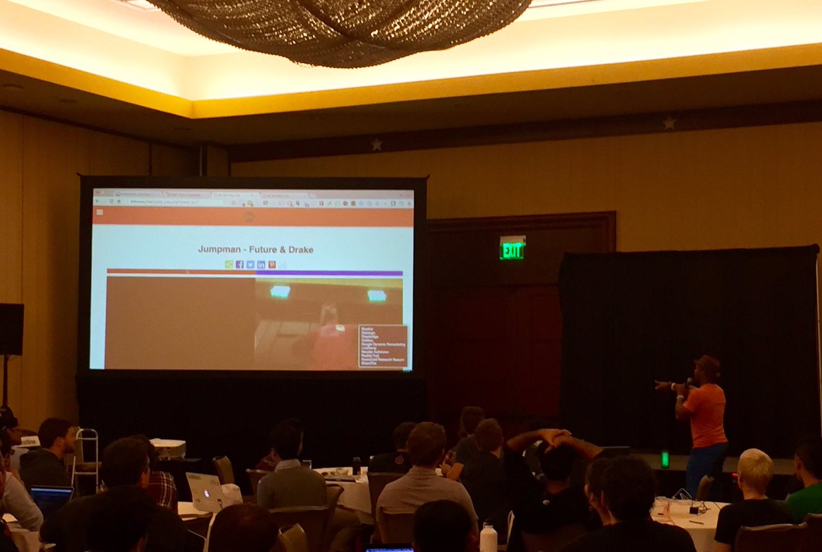 quantonemusic's tweet photo. Dance offs on the web by All the Way. Built with the help of Quantone metadata #sxswmhc https://t.co/b9cEKLQRZ2