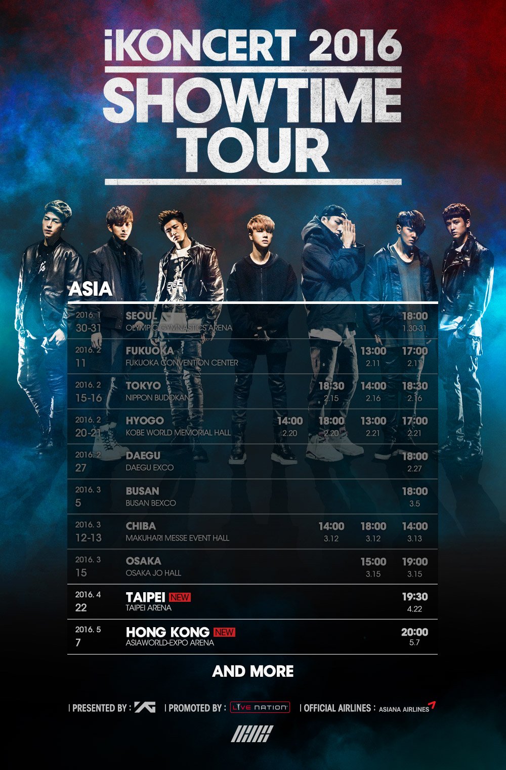 iKON SHOW TIME TOUR 直筆サイン入りポスター iKON SHOW TIME TOUR 直筆サイン入りポスター iKONの商品｜mu-mo