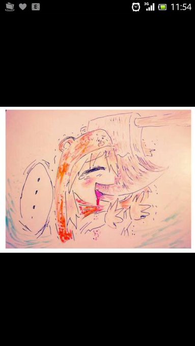 うまるちゃん虐待のtwitterイラスト検索結果