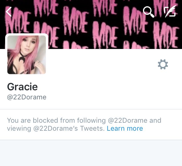 Okay, call me beautiful then block me. Cool.
