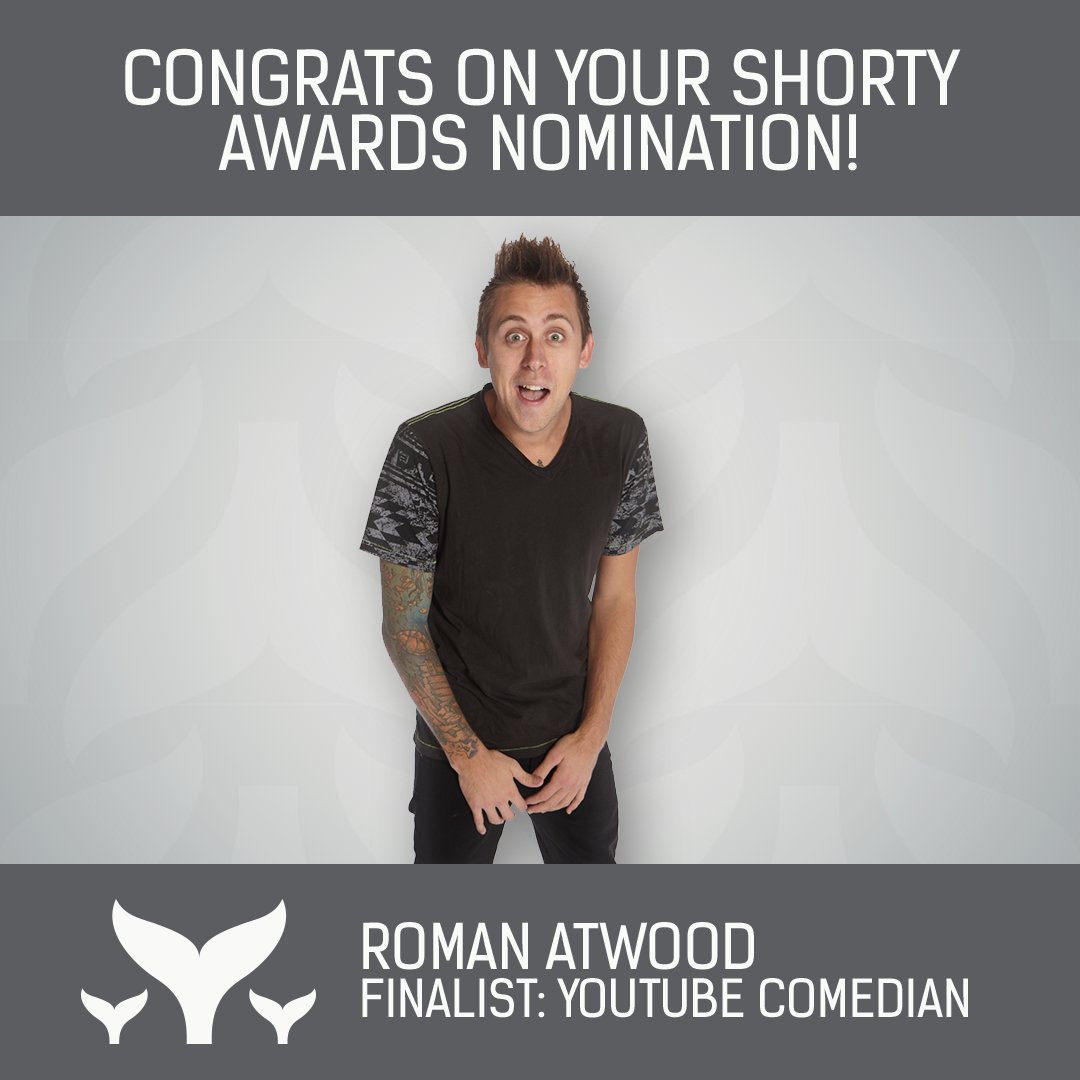 Studio71 Nominated For Best Youtube Comedian By The Shortyawards Romanatwood Is On Fire T Co 3zth0tkeec