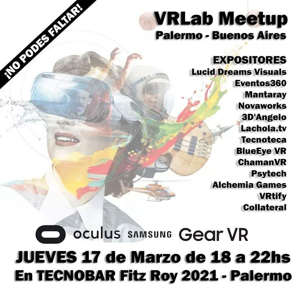 #Tecnobar #RealidadVirtual #meetup #virtualreality #BuenosAires #htcvive