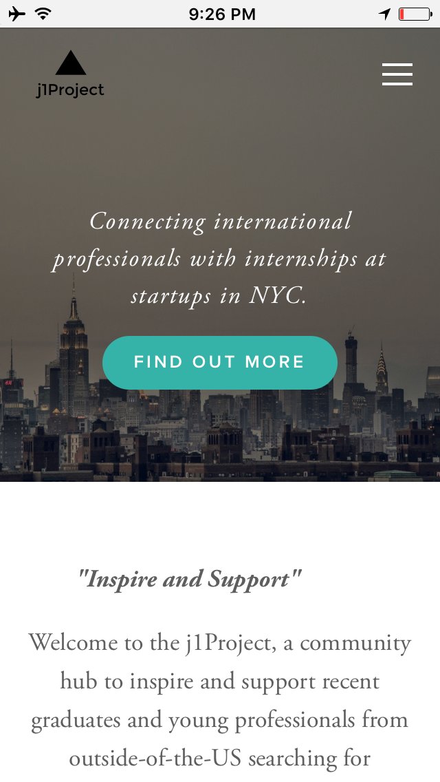 j1_Project's tweet image. please let us know your thoughts on our new website! j1project.com