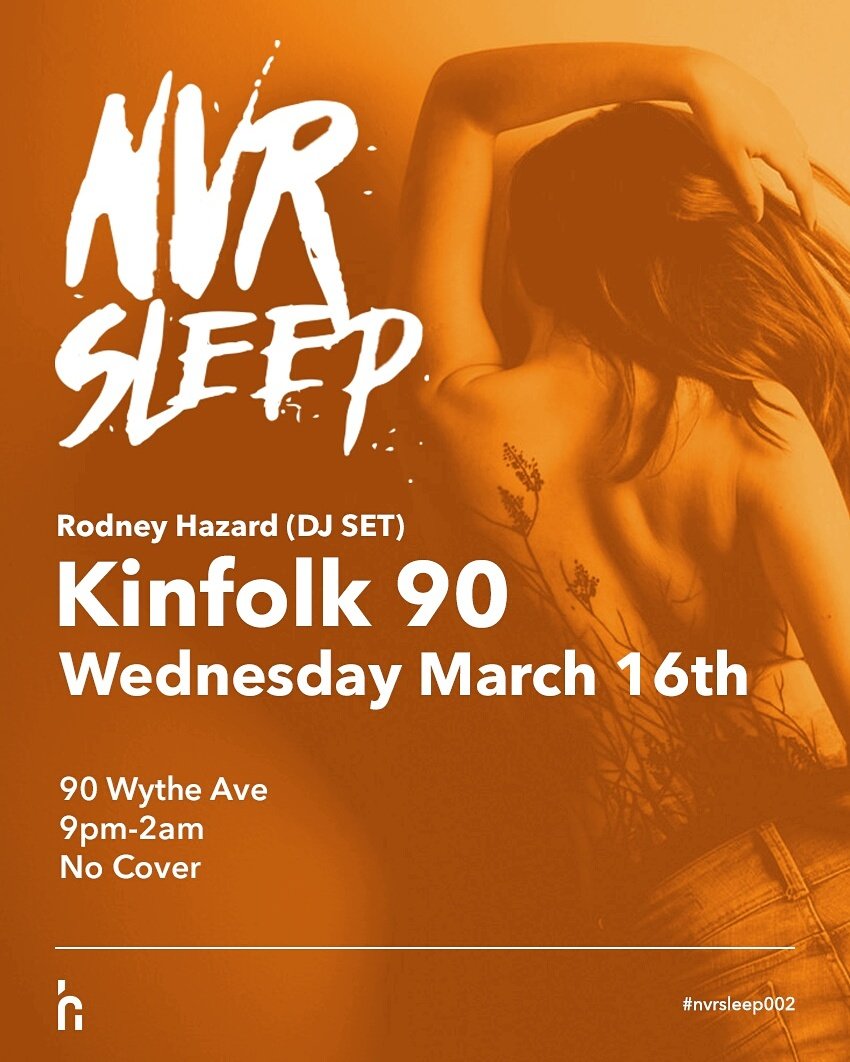 OBSGCollective's tweet photo. Catch our very own @RodneyHazard at @kinfolklife tonight in #Brooklyn until 2am!! NO COVER DON'T MISS OUT https://t.co/BAE6WbrKfw
