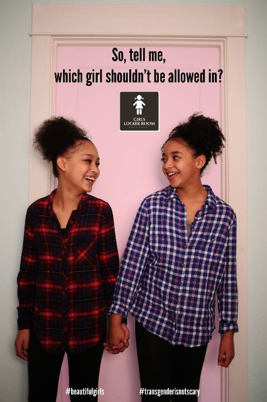 GenderExpansion's tweet image. So... Please tell us which girl shouldn't be allowed in? trans discriminatory bathroom bills are just ridiculously!