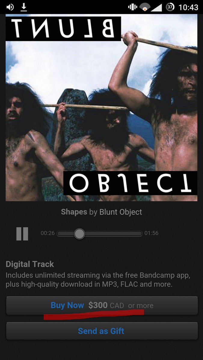 rem_goat's tweet photo. Didn't realize the Canadian dollar was that bad Lol #bandcamp #bluntobject https://t.co/d5Rj57OIHC