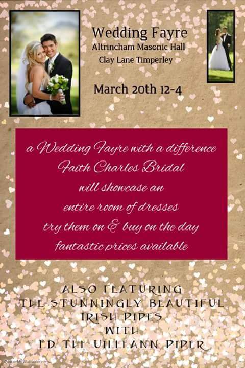 TEvents2014's tweet photo. Come at talk to @lotsofwalks @MasonicAngela @LoveAltrincham Sunday
Bring your dog to your Wedding!! https://t.co/PzZTHEsauW