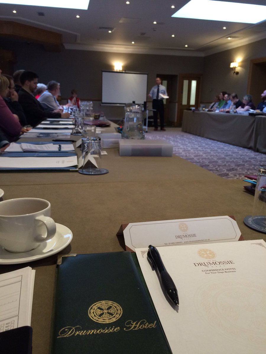 42 seats filled this morning. Welcome to all our visitors. Here's Gordon Macintosh from <a href="/MunroandNoble/">Munro & Noble</a> #bni