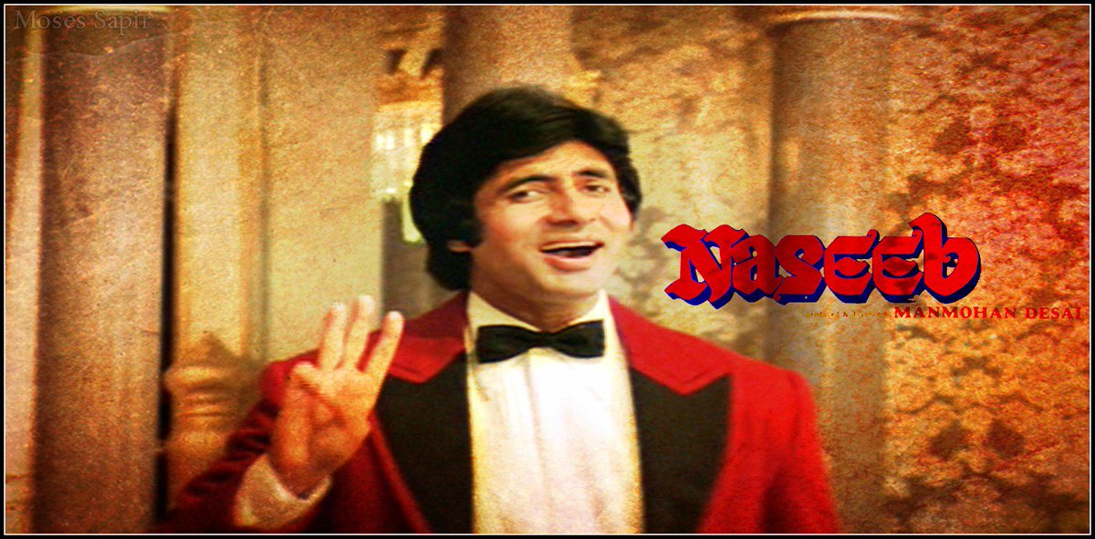 MosesSapir's tweet photo. #35YearsofNaseeb Thank you for Your memorable performance of this song 'John Jani Janardhan' #35YearsofNaseeb https://t.co/g6lBWwrXEp