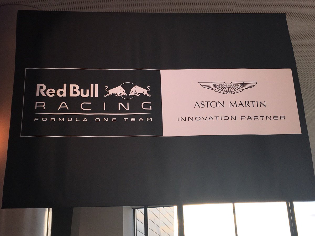 TMRTim's tweet image. Gonna be something interesting here #AstonMartin and #redbull tucked up in bed; will report soon @TMRnews