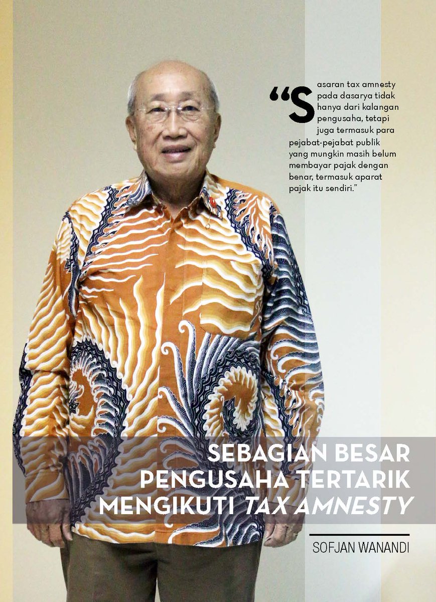 DDTCIndonesia's tweet photo. 4.Baca hasil lengkap wawancara redaksi #InsideTax dgn Sofjan Wanandi hanya di https://t.co/SpQQVXVpyS
@PajakMania https://t.co/N9ZUUUTPjL