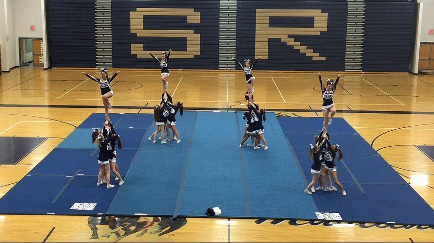 SRMustangCheer's tweet photo. Great job tonight ladies. We're almost there!! https://t.co/V9uxHln8oO