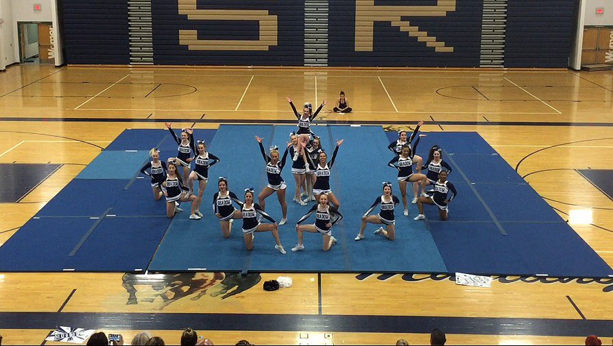 SRMustangCheer's tweet photo. Great job tonight ladies. We're almost there!! https://t.co/V9uxHln8oO